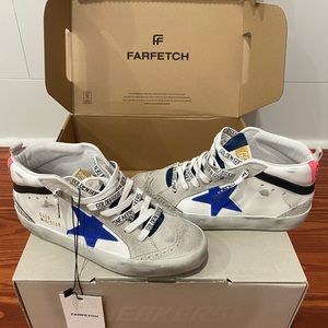 Golden goose mid star sneakers size 36 100% auth